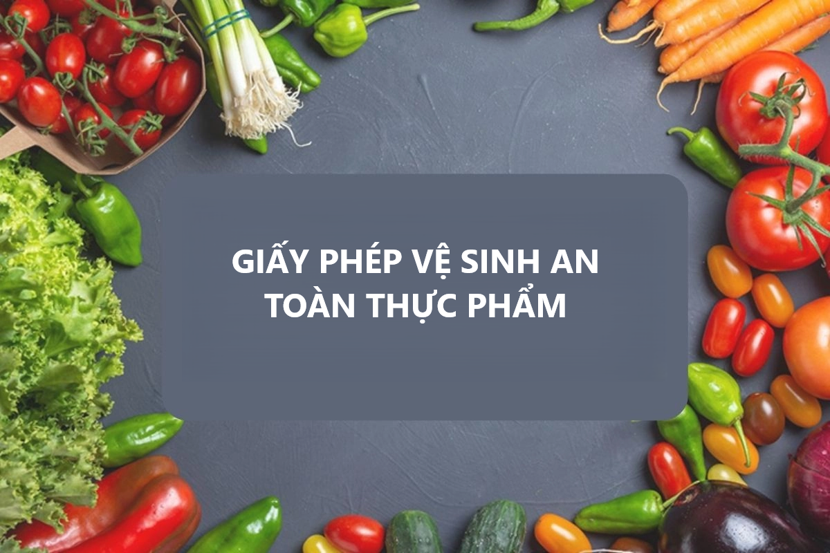 giấy phép vệ sinh an toàn thực phẩm
