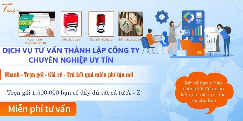 Dịch vụ tư vấn thành lập công ty của Việt Mỹ