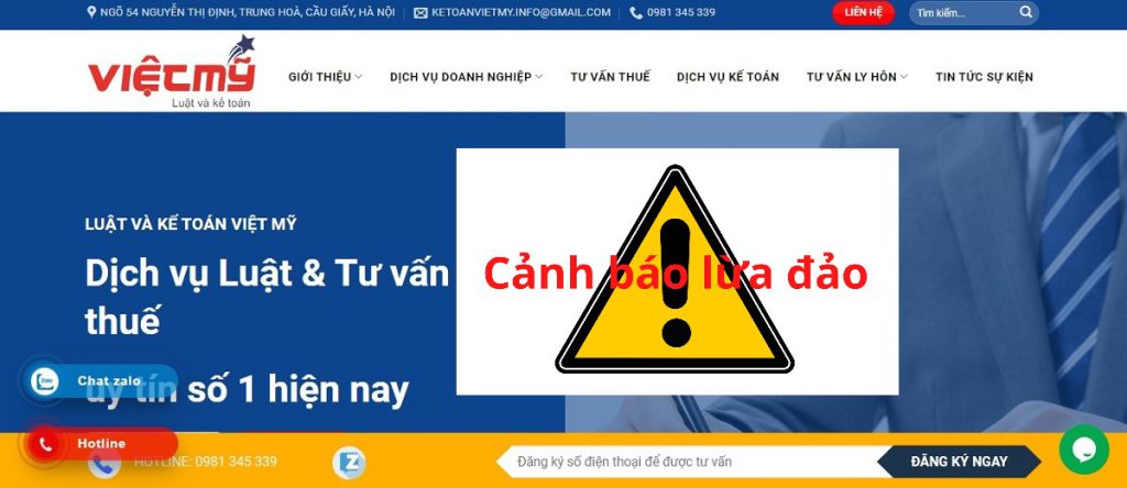 kế toán Việt Mỹ lừa đảo khách hàng