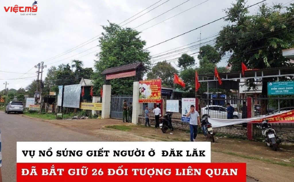 vụ nổ súng giết người ở Đăk Lăk