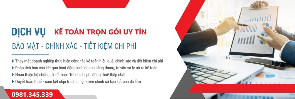 dịch vụ kế toán trọn gói uy tín