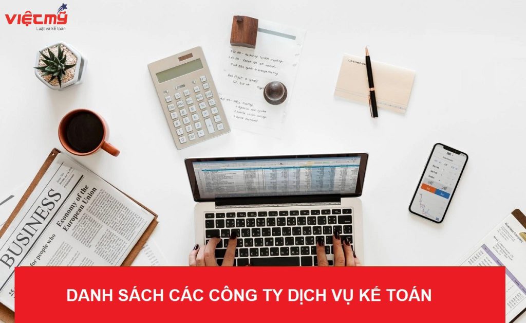 danh sách các công ty dịch vụ kế toán