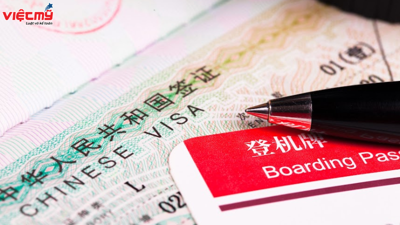 Quy trình các bước dịch vụ visa Trung Quốc
