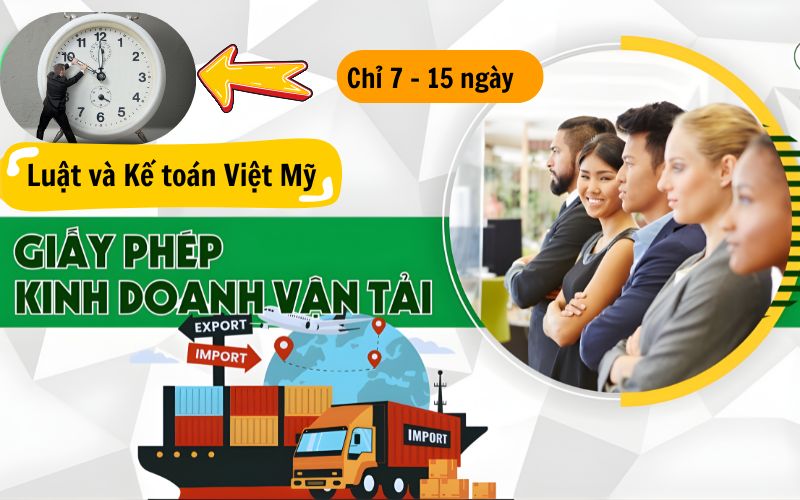 Thời gian xin GPKD nhanh chóng tại Việt Mỹ