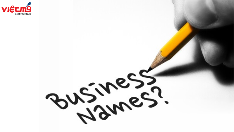 Experience for businesses when naming a business