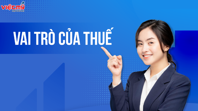 Vai trò của thuế trong xã hội