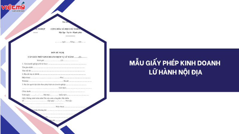 Quy trình xin cấp giấy phép kinh doanh lữ hành nội địa