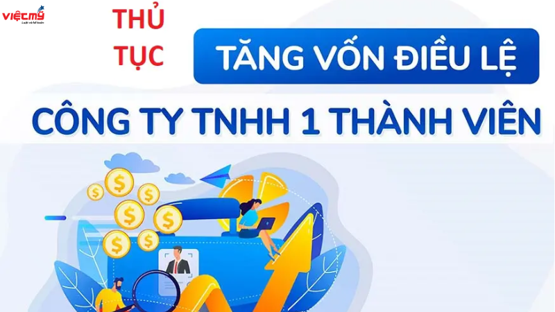 Thủ tục tăng vốn điều lệ công ty TNHH 1 thành viên năm 2025