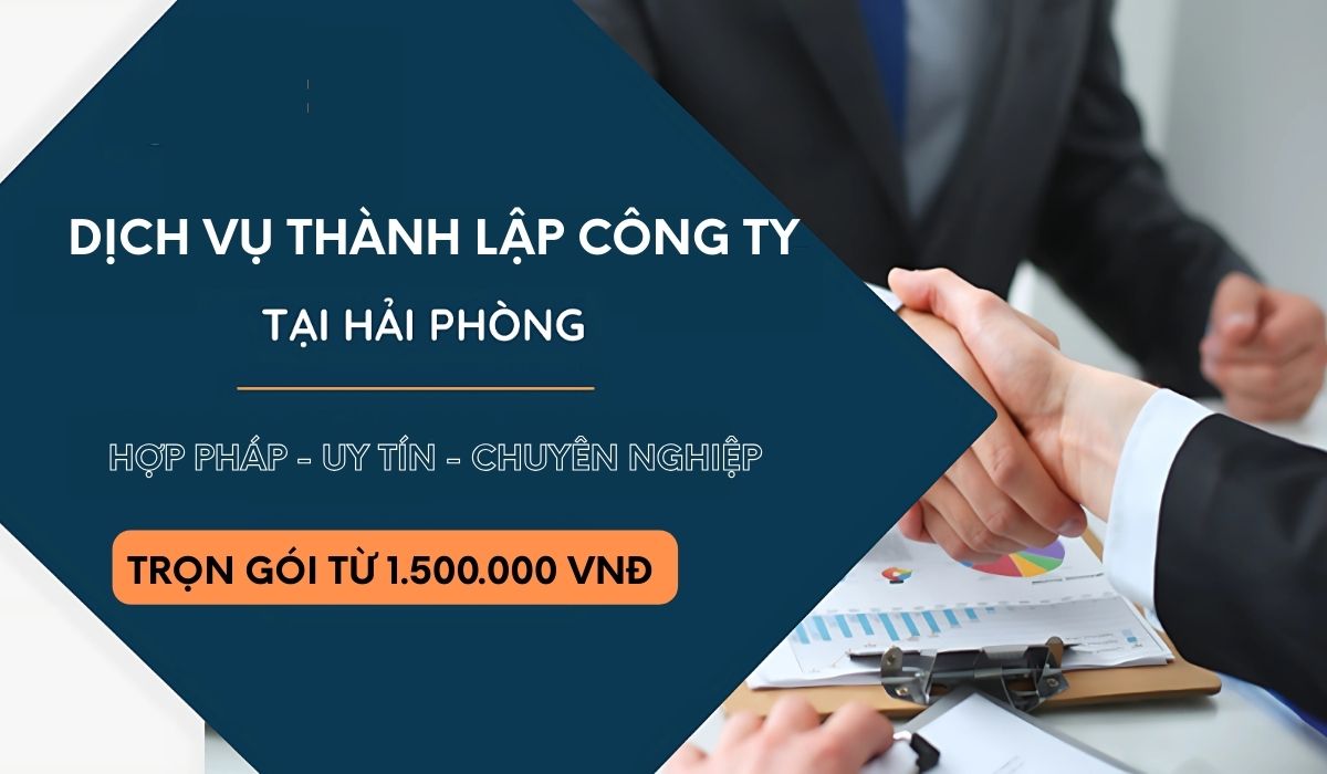 dịch vụ thành lập công ty tại hải phòng