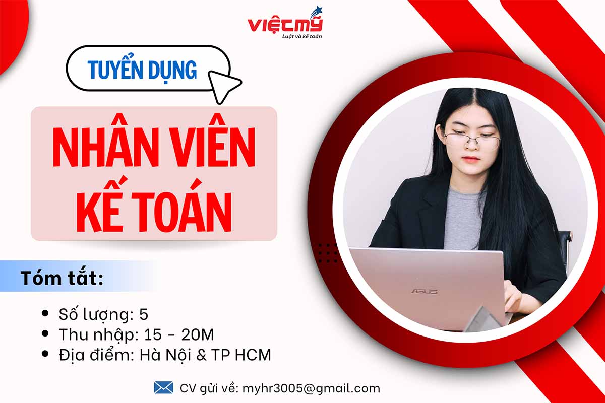 Tuyển dụng Nhân viên kế toán thuế