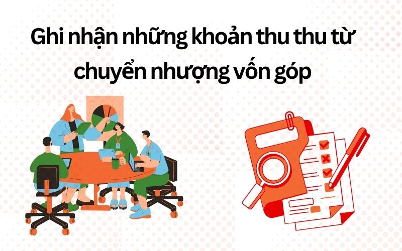 Ghi nhận khoản thu từ chuyển nhượng vào tài khoản theo quy định